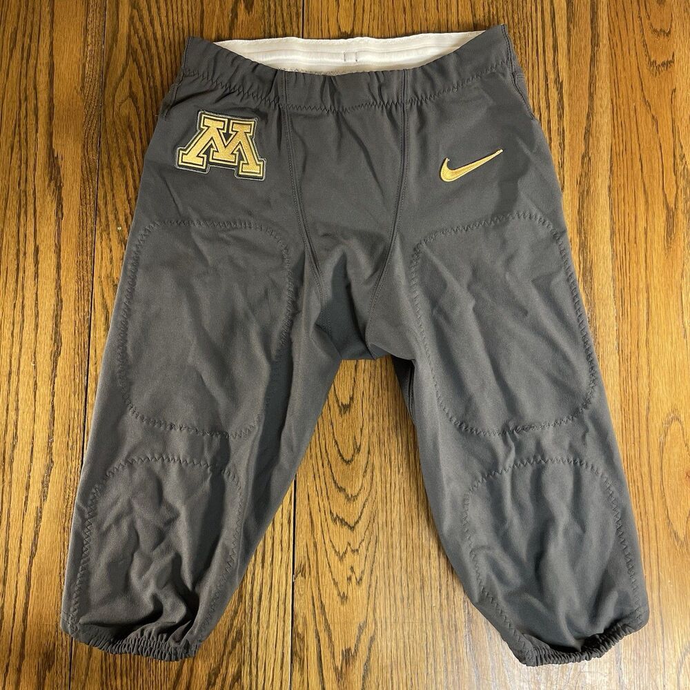 University Minnesota Gophers Game Worn Nike Football Pants Team Issued